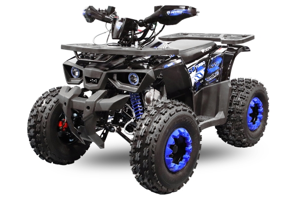 NITRO MOTORS 125cc midi Kinder Quad Rugby RS8-3G Platin